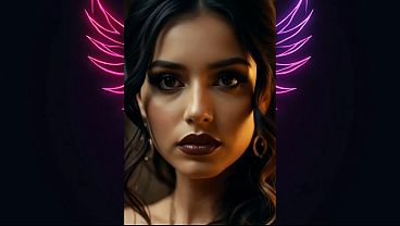 Short magical visual loop in hd