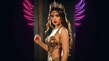 Short magical visual loop in hd