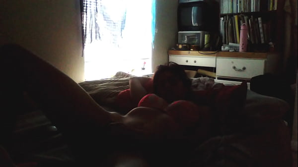 Girl plays with pussy