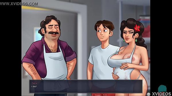 Play MP4 - SUMMERTIME SAGA &num;99 &bull; Pregnant and wet&excl; Filling her holes with a big dick&excl;