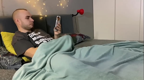 Play MP4 - Neighbor caught me jerking off - and gives me a blowjob