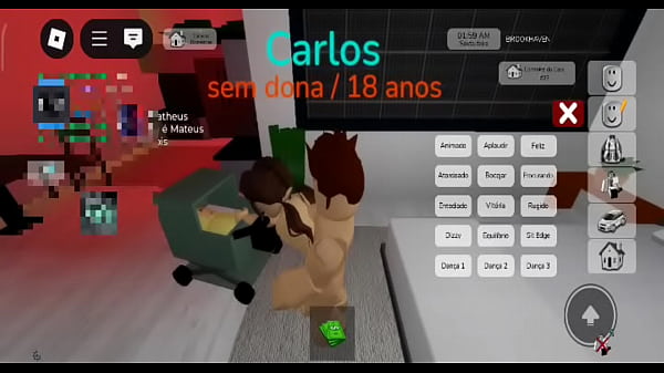 Comendo a do job no roblox 