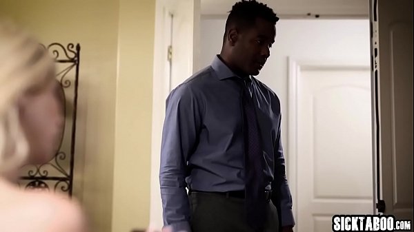 Perverted_stepdaughter rides a stepdads big black cock