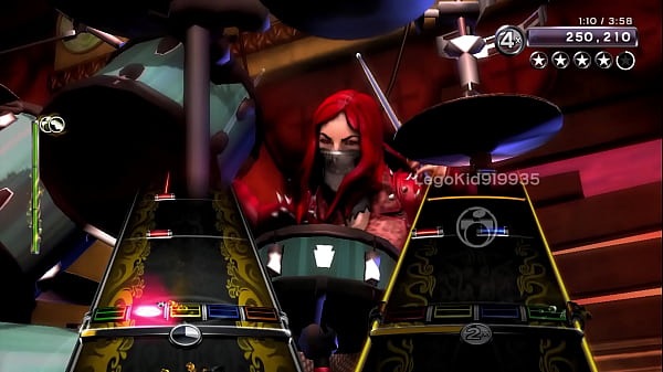 Descuido en rock band 3 mientras jugaban 