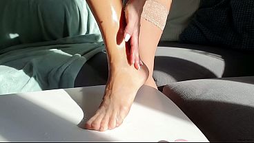 Oil On Her Nylons thumbnail