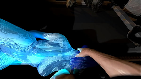 Cortana sucking master chief's dick 