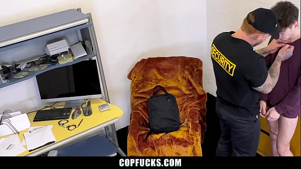 Play MP4 - The Brat Boy with Attitude Gets Punished by The Gay Mall Officer - Copfucks