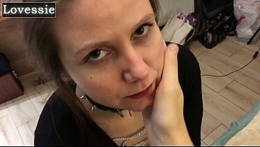 An obedient, hot MILF with a big butt serves her master and becomes a piece of human furniture - Lovessie