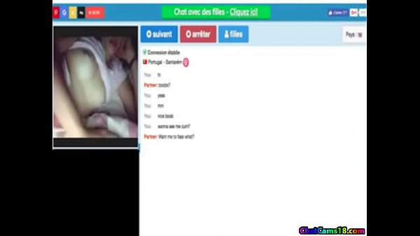horny portuguese teen show boobs on webcam 