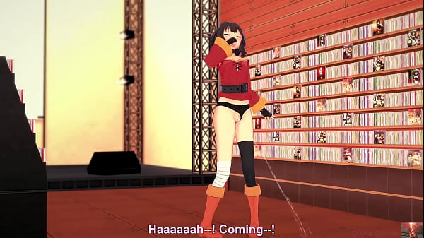 Megumin cosplayer&rsquo;s intimate exploration begins 