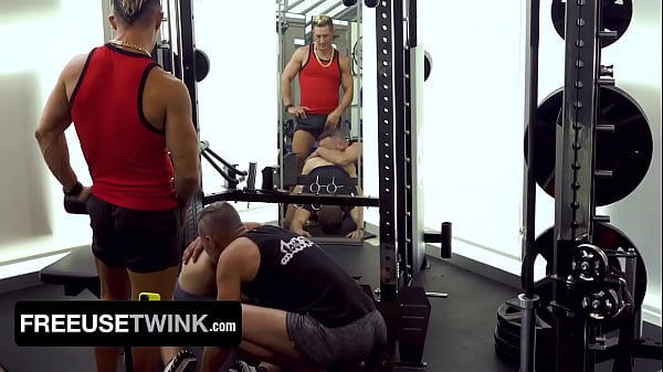 Freeuse Stretching by Free Use Twink Featuring Trent Summers, Jax Thirio & Aaron Allen 