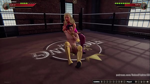 Bambi vs al nf3d mixed combat femdom