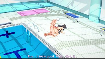 The teacher is waiting for me at the pool so I can fuck her | Shinmai Maou NTR Testament 5 | Full Movie on Sheer &amp_ PRTN: Fantasyking3