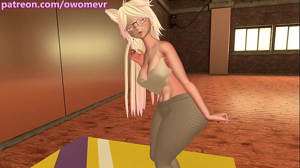 Play MP4 - She is a HORNY MESS during her workout so she ends up FUCKING YOU - POV VRchat erp - Trailer