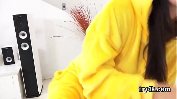 Cute teenie gives head in pov and_gets pink pussy fucked