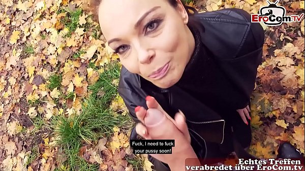 German Big Boobs Fuck In Public And Swallow Cum After Flirt thumbnail