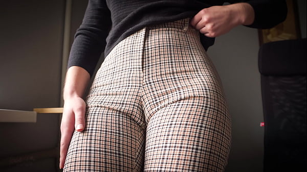 Hot Secretary Teases Camel Toe In Office Trousers 4k thumbnail