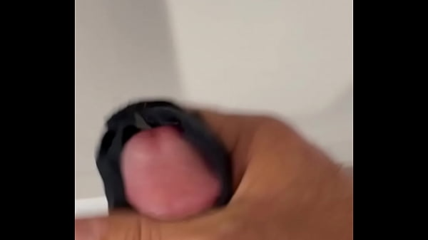 Jerking using sexy ladies panties