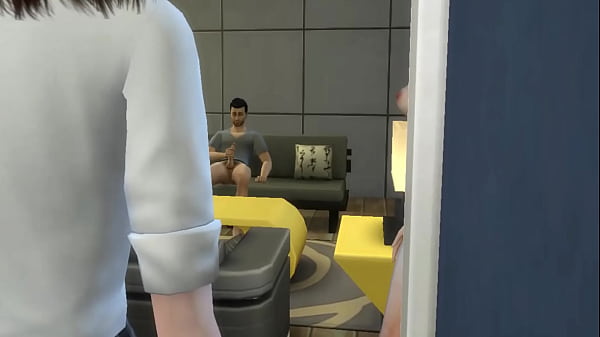 Play MP4 - Inocente hijastra descubre a su padrastro y madrastra teniendo sexo en el sofa y se la terminan follando&comma; madrastra ense&ntilde;a a chupar la polla a su padrastro&period;