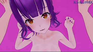 Nanase Suzuna and Yuhi Riri intense sex. - Nijisanji VTuber POV Hentai