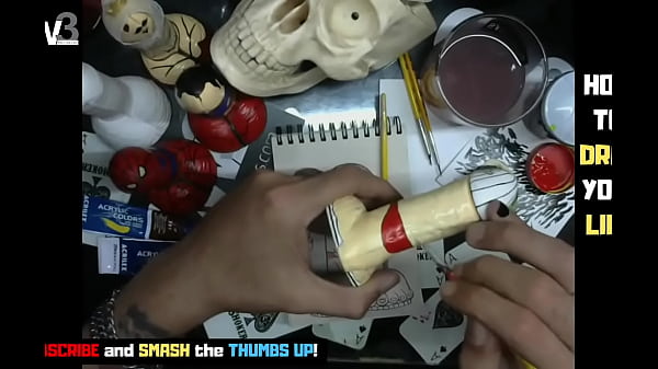 This is not a dildo it'_s just my art  and now it'_s time to paint