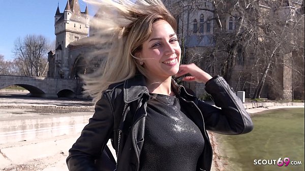 German scout huge floppy tits girl seduce to bareback fuck at fake model job