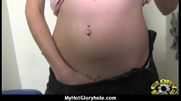 Ebony at_the gloryhole jizzed on_30