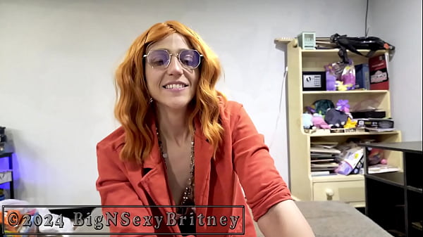 Big n sexy britney heads to the library hot librarian blowjob and facial video clip 2 minute version 