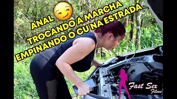 Foda O C&uacute; Empinado Na Estrada - Rikardo Fantasma - Mary Redqueen - Ass Fucking On The Road thumbnail