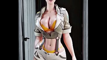 Tracer dance blackpink jump 