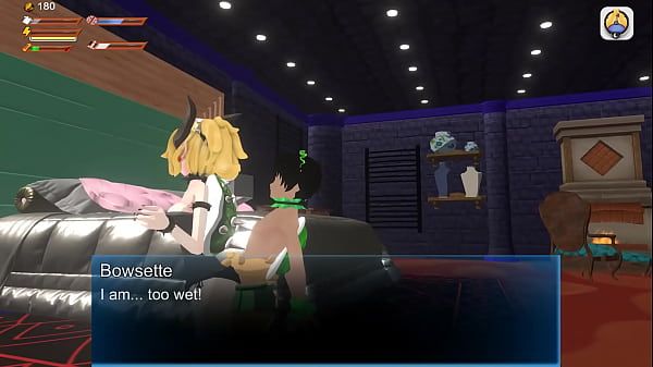 Femdom Bowsette_Sex FEET SPANKINGPEGGING