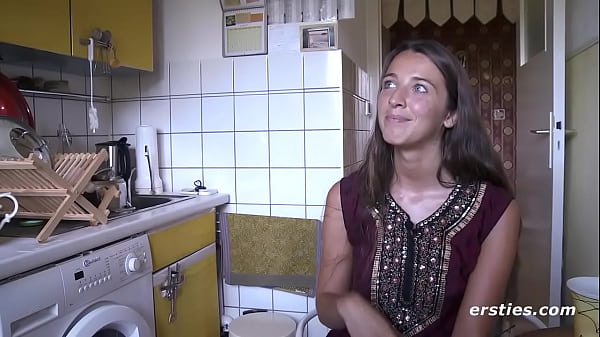 Ersties: Amateur Babe Rubs Oil On Her Body Before Masturbating 