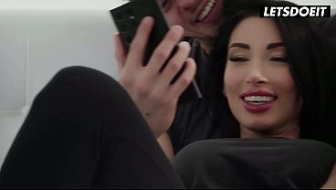 Hot face sitting & anal with my busty step sis letsdoeit 