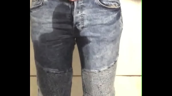 Male pees his pants
