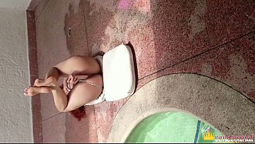 Nonton C Y Redhead Pawg In Animal Print Bikini Plays With Dildo By The Pool Then Gets Her Tight Asshole Destroyed Raw Pov thumbnail