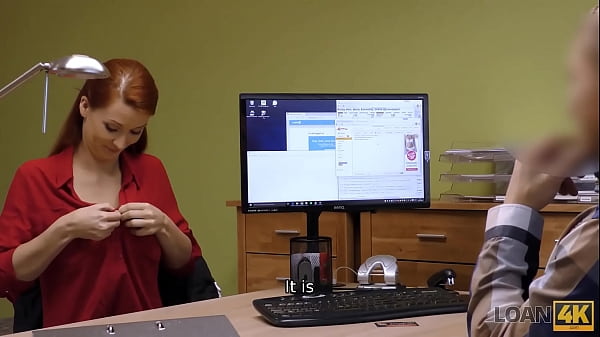 LOAN4K. Alluring redhead wants a vet clinic andknows how to get it
