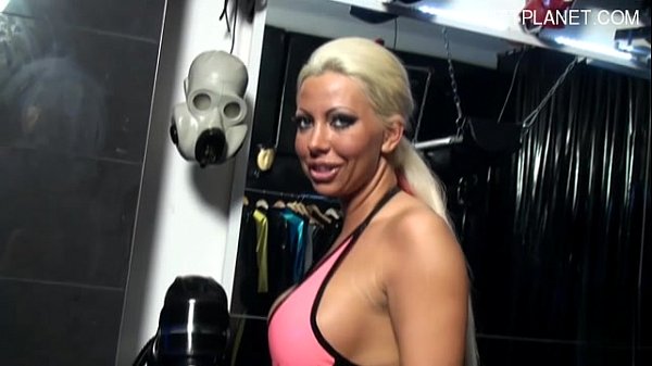 Busty student anallicking