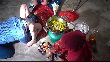 XXX Kitchen step MOM Indian Kitchen step MOM XXX in hindi Desi Step MOM