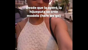 Latina brunette perra 