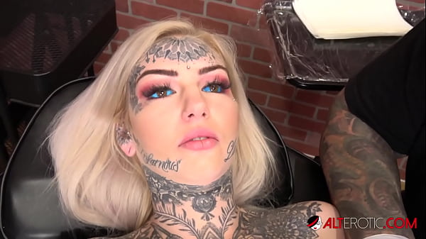 Tattooed Australian Hottie Gets New Ink After A Photoshoot thumbnail