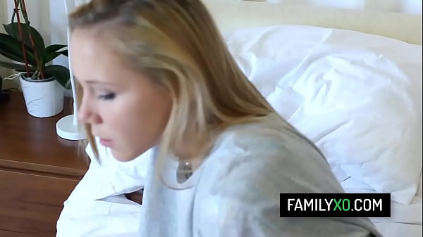 Perv_stepbrother fucks his stepsister Kyle Mason with his funny bunny hat