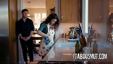 Husband Rails His Cheating Wife Doggystyle Against Kitchen Counter - Victoria Voxxx thumbnail