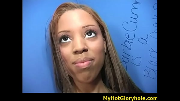 Gloryhole Porn - Amazing hot interracial blowjob 35 