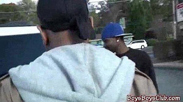 Nasty Black Dude Fuck White Boy Bareback Style 09 