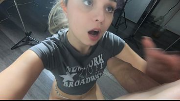 Stepsister's Morning Blowjob thumbnail