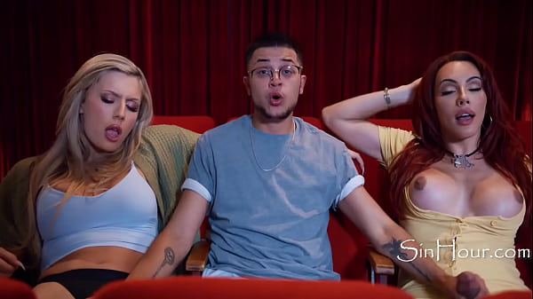 Chips, Popcorn, and Cockcorn Surprise - Jade Venus, Ariel Demure, Nicky Zeal