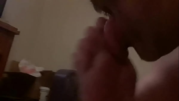 Licking My Cum Off My Feet 2
