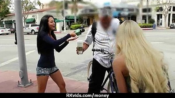 Tight teen fucks a man in front of the camera for cash 10 