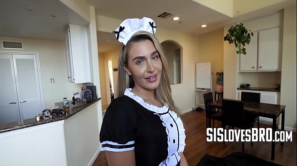 Teen In Maid Costume POV Stepsis Ella_Reese