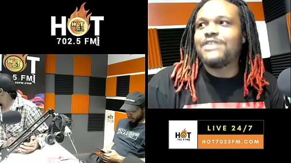 Hot702 5 radio interview with king cure & finesse abb hosted by rude mike 